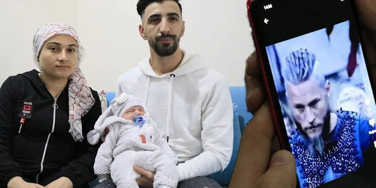 Diziden etkilendi oğluna ‘Ragnar’ ismini verdi