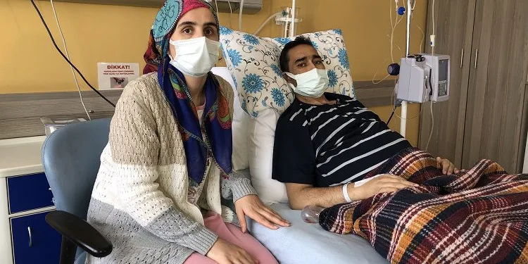 Bursa’da eşinin karaciğeriyle sağlığına kavuştu