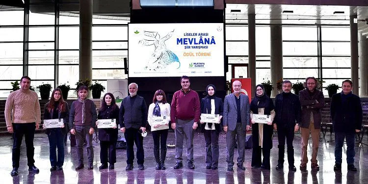 Mevlana Şiir Yarışması’nda ödüller sahiplerini buldu
