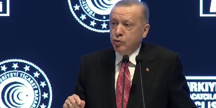 Cumhurbaşkanı 2021 yılı ihracat rakamını açıkladı