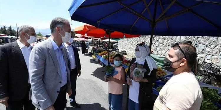 Bursa İnegöl’de pazartesi pazarına yeni formül