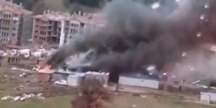 Bursa’da fabrikada korkutan yangın