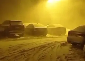 Uludağ’da kar fırtınası etkili oldu