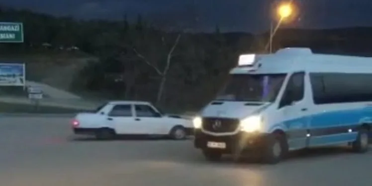 Bursa’da araçla drifte ceza! Sosyal medyadan tespit edildi