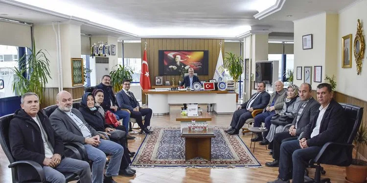 Bursa Karacabeyliler Derneği’nden Başkan Özkan’a ziyaret