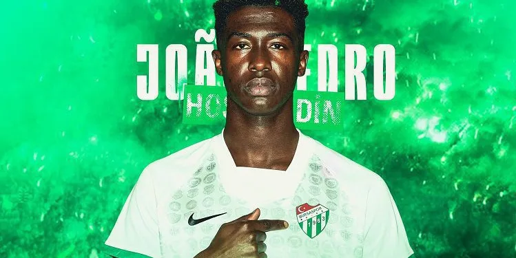 Bursaspor, Joao Pedro transferini duyurdu