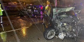 Bursa’da 4 aracın karıştığı zincirleme kazada 1 kişi öldü