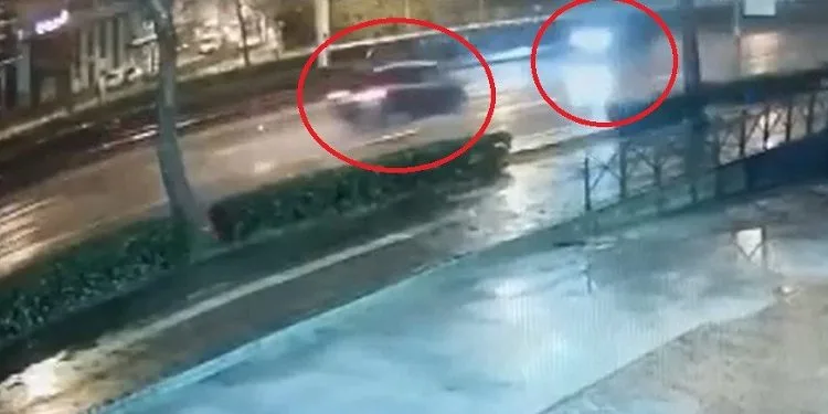 Bursa’da bir kişinin öldüğü kaza anları kamerada