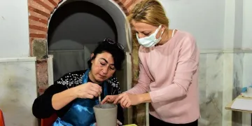 8 bin yıllık sanat Bursa Yıldırım’da yaşatılıyor