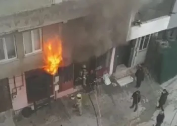 Bursa’da iş yerinde çıkan yangın korkuttu