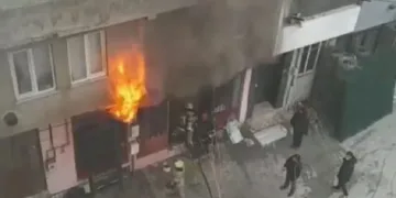 Bursa’da iş yerinde çıkan yangın korkuttu