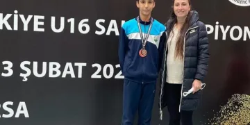 Osmangazili atletler göz doldurdu
