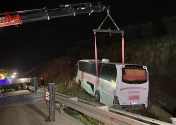 Bursa’da 36 yolcu ölümden döndü