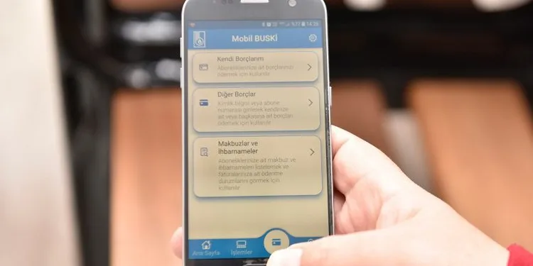 BUSKİ Mobil uygulaması devreye girdi