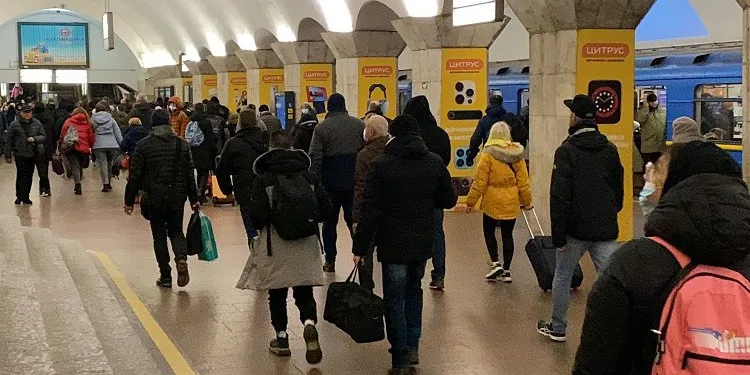 Ukrayna halkı şehirleri terk ediyor