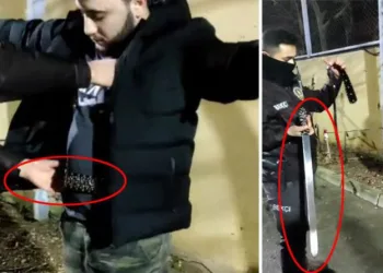 Üzerinden çıkanı görünce bekçilerde şaşırdı