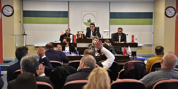 Osmangazi’de şubat ayı meclis toplantısı yapıldı