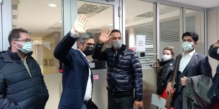 İnfaz işlemleri tamamlanan Murat Ağırel ve Barış Pehlivan Silivri Cezaevine götürüldüler