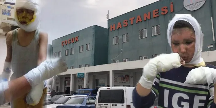 Çocukların mazot dolu tenekeyle oyunu faciayla bitti