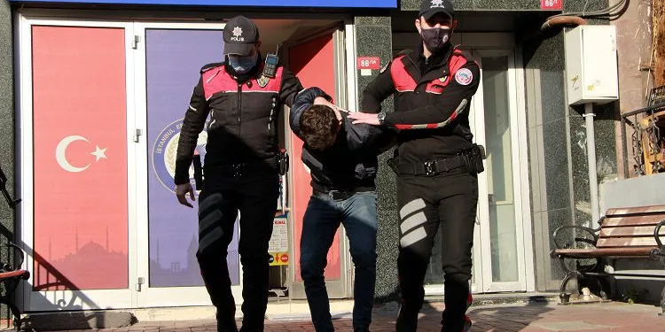 Mağazada kadın görevliyi taciz etmişti; adliyeye sevk edildi
