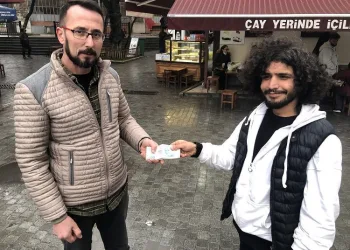 10 bin TL’nin sahibini sosyal medyadan buldu