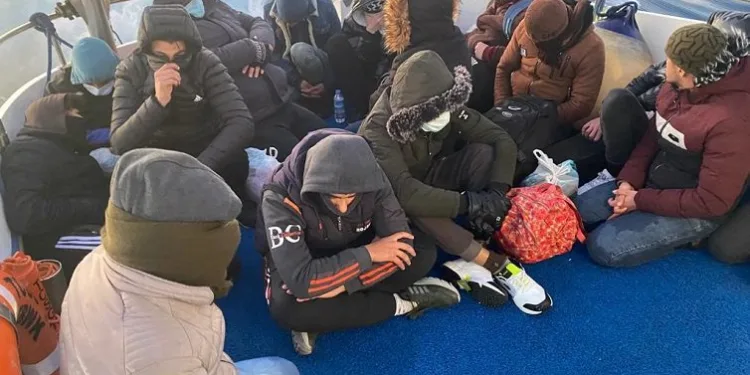 Bodrum’da 33 kaçak göçmen yakalandı