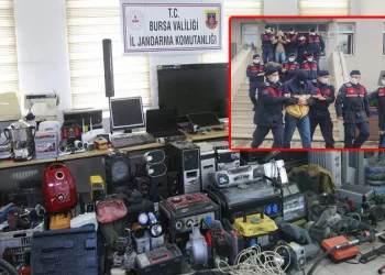 Bursa’da 50 olayın faili suç örgütü çökertildi