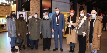 Gürsulu şehit yakınları ve gaziler Eren Bülbül’ün hikayesini izledi