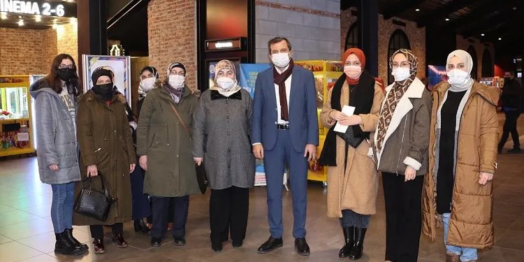 Gürsulu şehit yakınları ve gaziler Eren Bülbül’ün hikayesini izledi