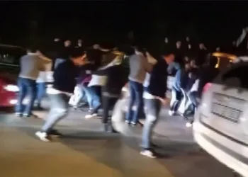Bursa’da yol kapatan asker eğlencesinde ceza yağdı