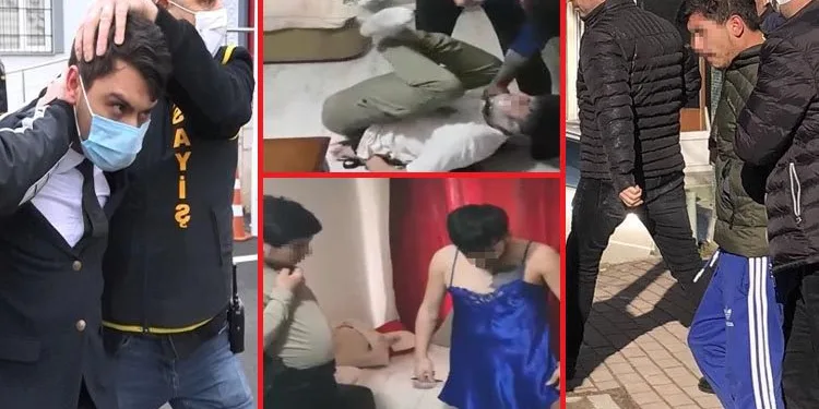 Bursa’da işkenceci çete üyeleri adliyeye sevk edildi