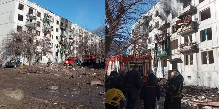 Rusya Ukrayna’yı vuruyor: Kentlerden ilk görüntüler