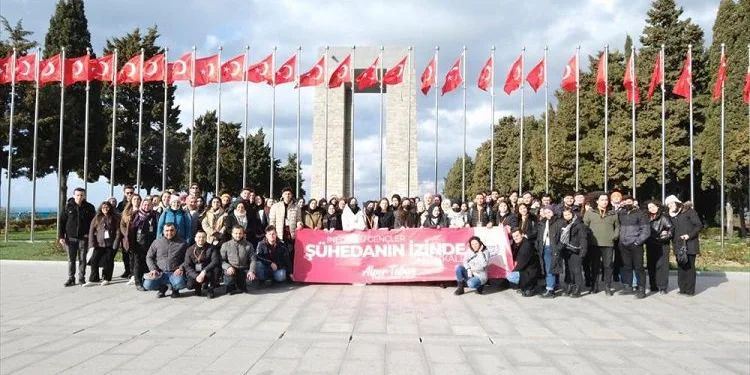 Bursa İnegöllü gençler şühedanın izinde