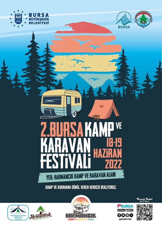 Kamp ve karavan tutkunları Bursa'da buluşacak
