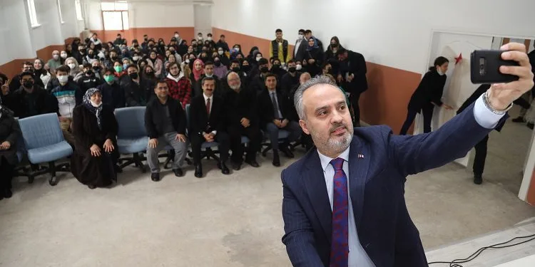 Başkan Aktaş, lise öğrencileriyle buluştu