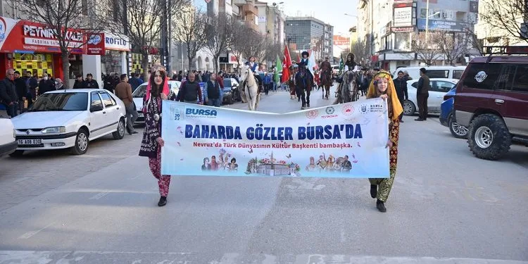İnegöl ve Gemlik’te nevruz coşkusu