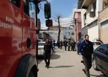 Bursa’da nakış atölyesinde patlama