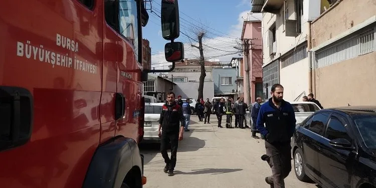 Bursa’da nakış atölyesinde patlama