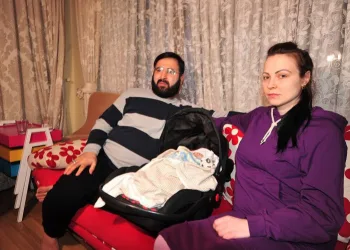 Ukrayna’daki savaştan kaçan aile Bursa’ya geldi