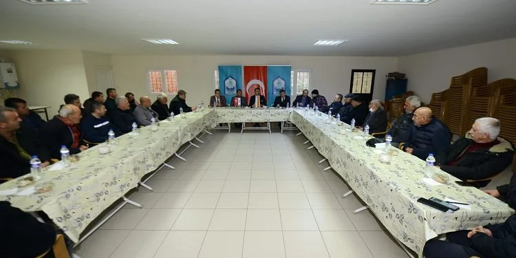 Başkan Yılmaz çiftçileri dinledi