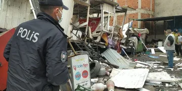 Bursa’da hurda deposunda patlama