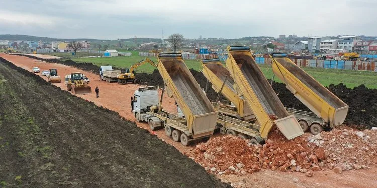 Bursa Şehir Hastanesi yolunda çalışmalar hızlandı