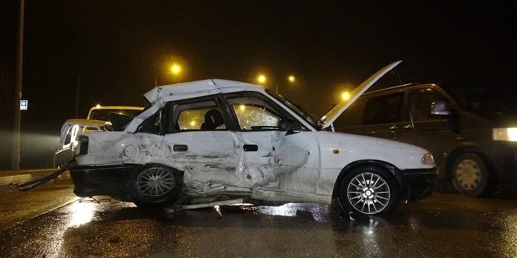 Bursa’da yağış hava kazaya neden oldu! 1 ölü, 6 yaralı