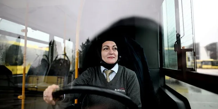 Bursa’nın kadın otobüs şoförü