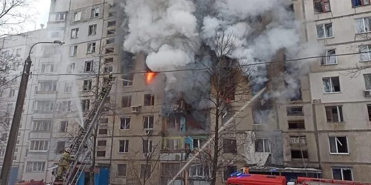 Harkov’da sivil yerleşimler vuruluyor