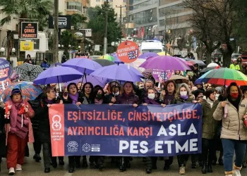 Bursa Nilüfer’de kadınlar “Asla pes etme” dedi