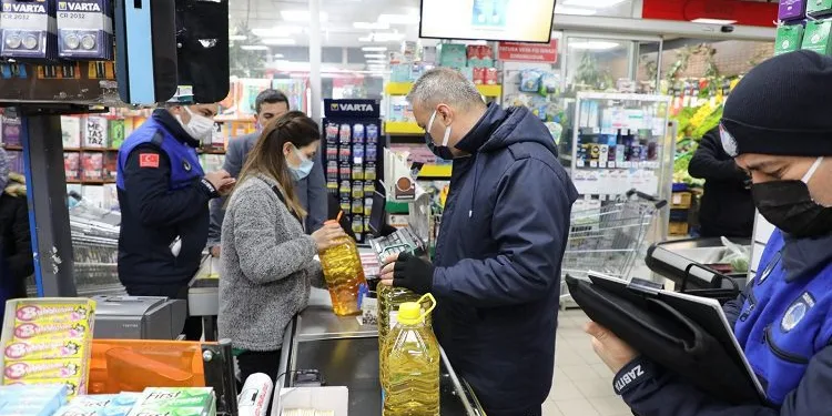 Bursa Gemlik’te yağ denetimi