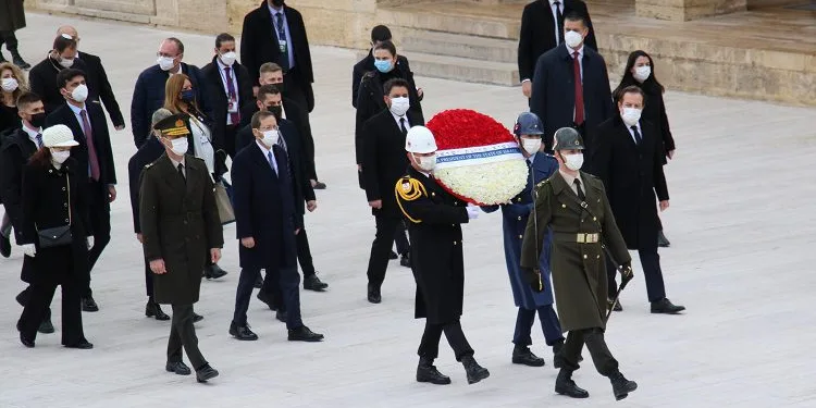 İsrail Cumhurbaşkanı Herzog Anıtkabir’de