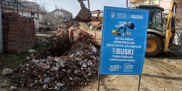 Bursa Büyükşehir’den Orhaneli’nin altyapısına neşter