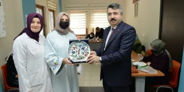 Başkan Yılmaz’dan YILMEK’e Ziyaret